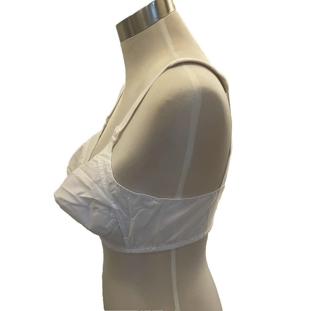 Retro Vtg NOS‎ White Exquisite Form Pointy Bullet Bra 36 B Pinup Girl  NIP New